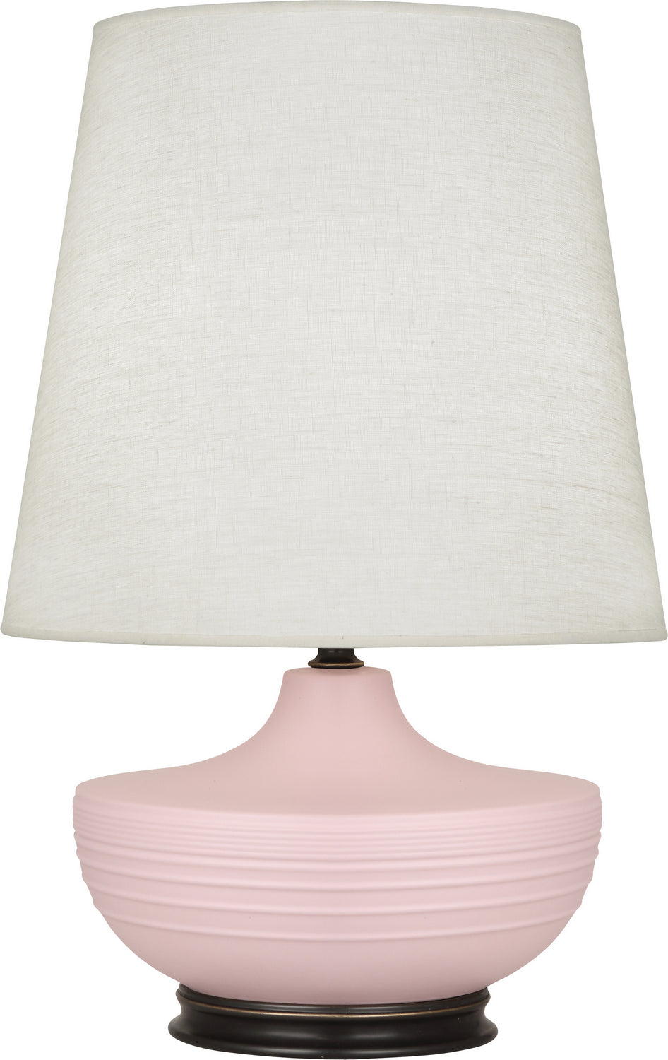 Robert Abbey - MWR25 - One Light Table Lamp - Michael Berman Nolan - Matte Woodrose Glazed w/Deep Patina Bronze from Lighting & Bulbs Unlimited in Charlotte, NC