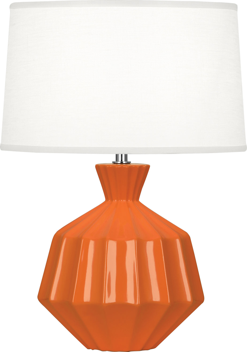 Robert Abbey - PM989 - One Light Accent Lamp - Orion - Pumpkin Glazed from Lighting & Bulbs Unlimited in Charlotte, NC