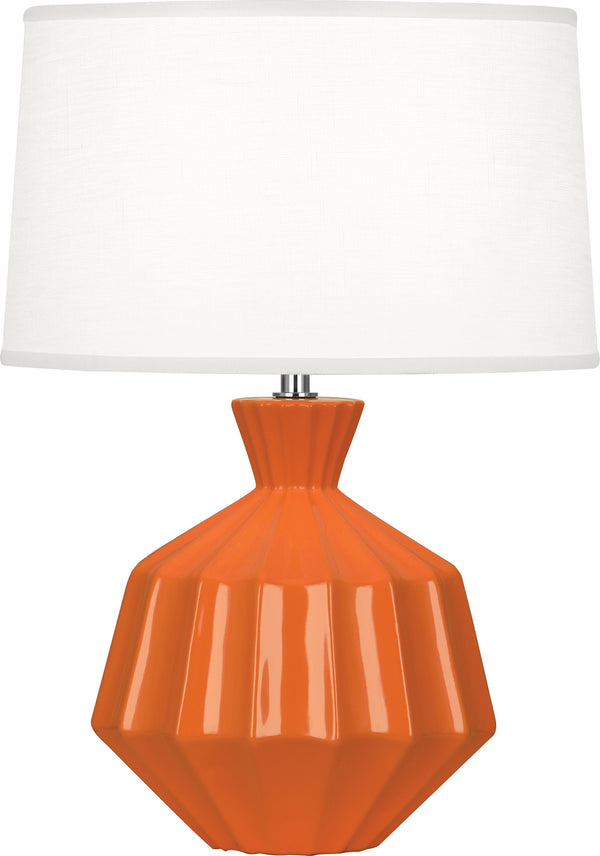 Robert Abbey - PM989 - One Light Accent Lamp - Orion - Pumpkin Glazed from Lighting & Bulbs Unlimited in Charlotte, NC