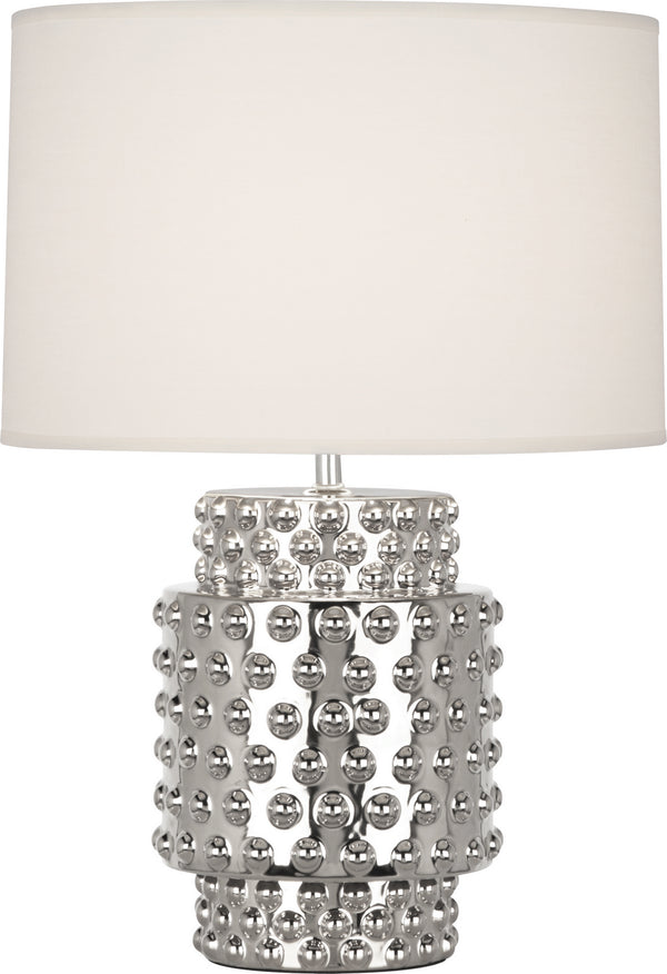 Robert Abbey - S801 - One Light Accent Lamp - Dolly - Nickel Metallic Glaze from Lighting & Bulbs Unlimited in Charlotte, NC