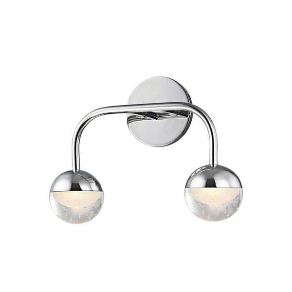 Hudson Valley - 1242-PC - LED Bath Bracket - Boca - Polished Chrome from Lighting & Bulbs Unlimited in Charlotte, NC