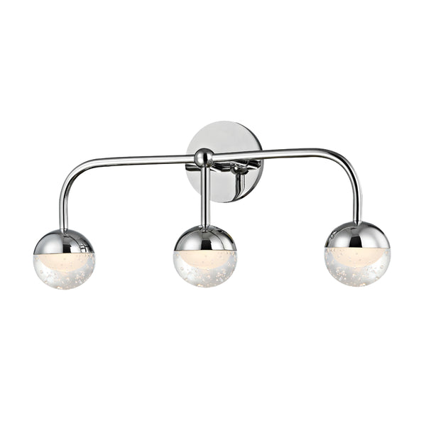 Hudson Valley - 1243-PC - LED Bath Bracket - Boca - Polished Chrome from Lighting & Bulbs Unlimited in Charlotte, NC