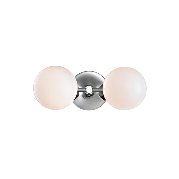 Hudson Valley - 4742-PN - LED Bath Bracket - Fleming - Polished Nickel from Lighting & Bulbs Unlimited in Charlotte, NC