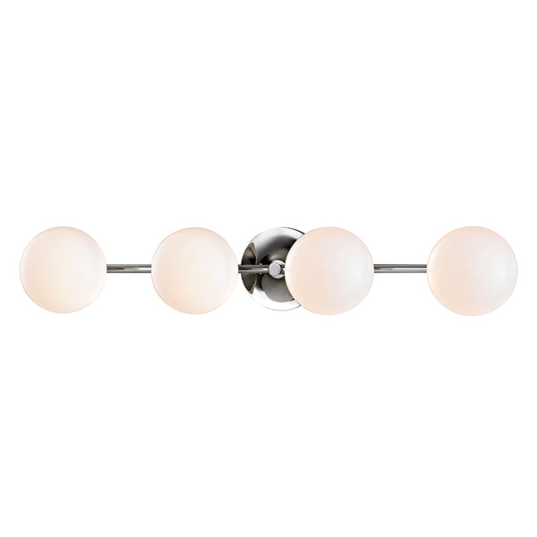 Hudson Valley - 4744-PN - LED Bath Bracket - Fleming - Polished Nickel from Lighting & Bulbs Unlimited in Charlotte, NC