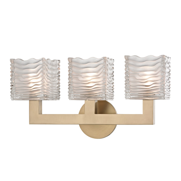 Hudson Valley - 5443-AGB - LED Bath Bracket - Sagamore - Aged Brass from Lighting & Bulbs Unlimited in Charlotte, NC