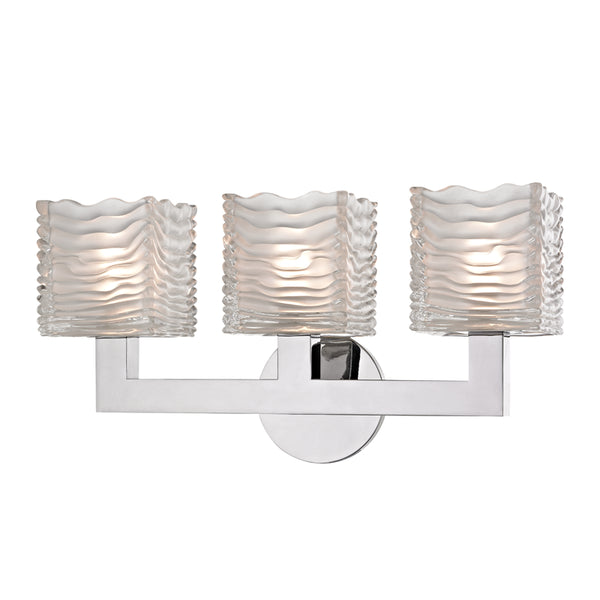 Hudson Valley - 5443-PC - LED Bath Bracket - Sagamore - Polished Chrome from Lighting & Bulbs Unlimited in Charlotte, NC
