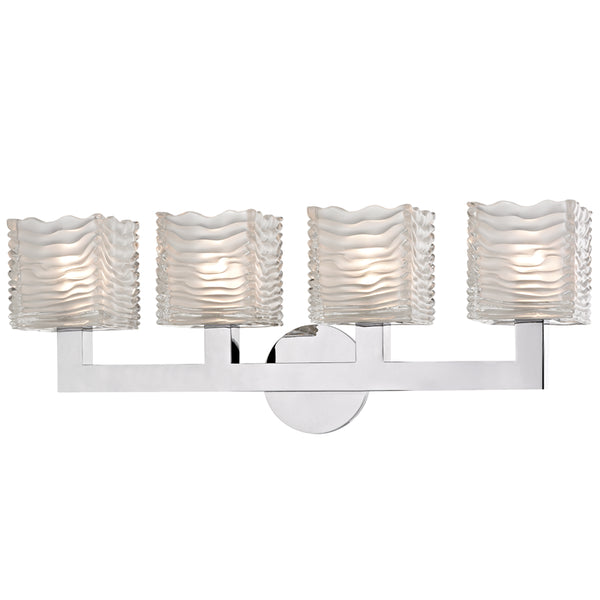 Hudson Valley - 5444-PC - LED Bath Bracket - Sagamore - Polished Chrome from Lighting & Bulbs Unlimited in Charlotte, NC