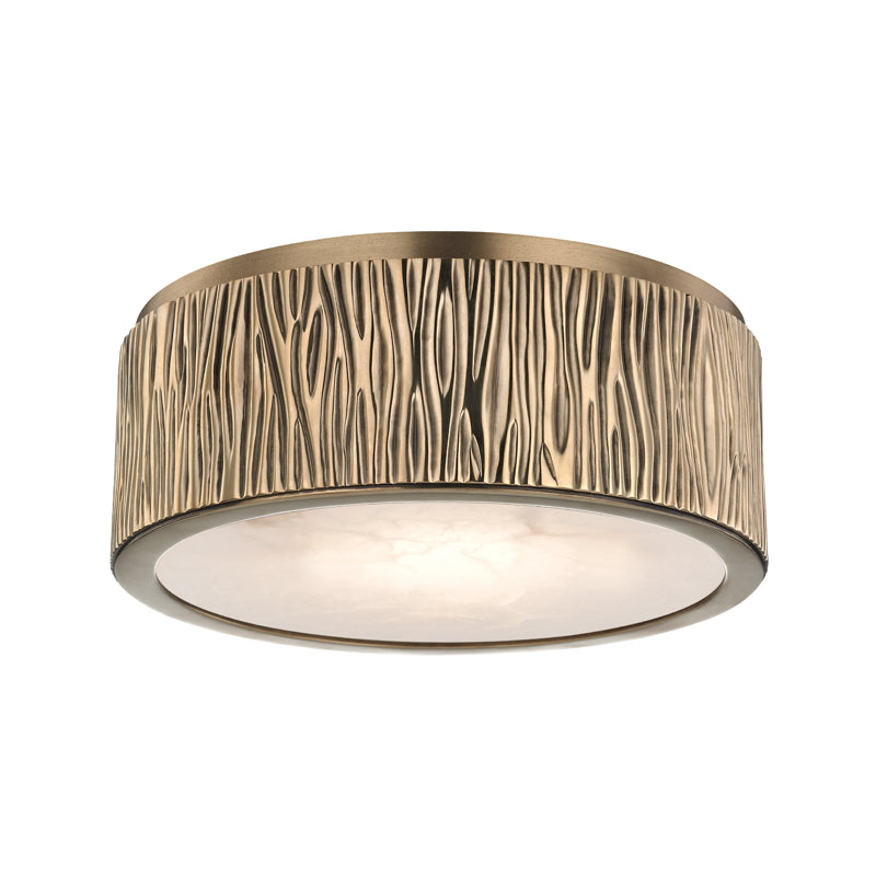 Hudson Valley - 6209-AGB - LED Flush Mount - Crispin - Aged Brass from Lighting & Bulbs Unlimited in Charlotte, NC