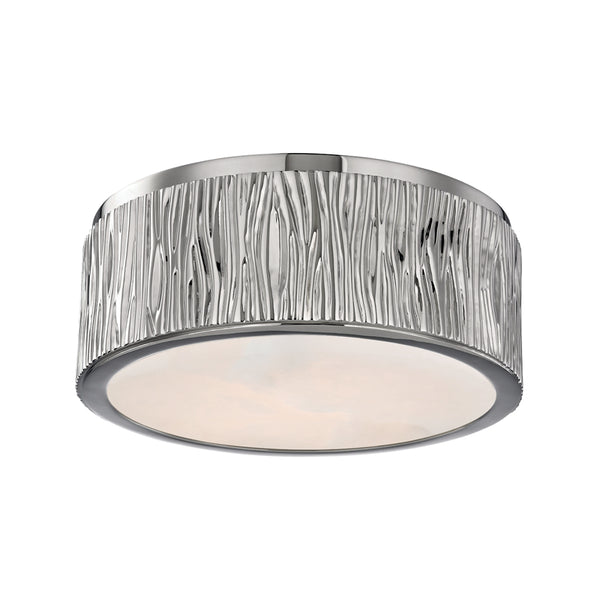 Hudson Valley - 6209-PN - LED Flush Mount - Crispin - Polished Nickel from Lighting & Bulbs Unlimited in Charlotte, NC