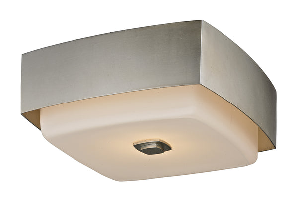 Troy Lighting - C5672 - Two Light Flush Mount - Allure - Silver Leaf from Lighting & Bulbs Unlimited in Charlotte, NC