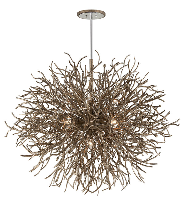 Troy Lighting - F6098 - 12 Light Pendant - Sierra - Distressed Bronze from Lighting & Bulbs Unlimited in Charlotte, NC