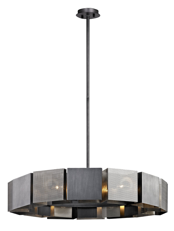 Troy Lighting - F6046 - 14 Light Pendant - Impression - Graphite And Satin Nickel from Lighting & Bulbs Unlimited in Charlotte, NC