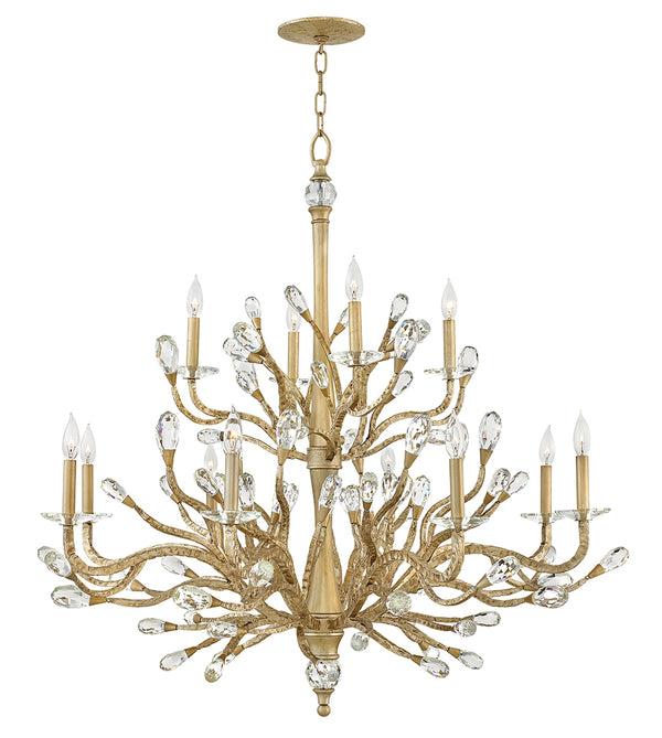 Fredrick Ramond - FR46810CPG - LED Chandelier - Eve - Champagne Gold from Lighting & Bulbs Unlimited in Charlotte, NC