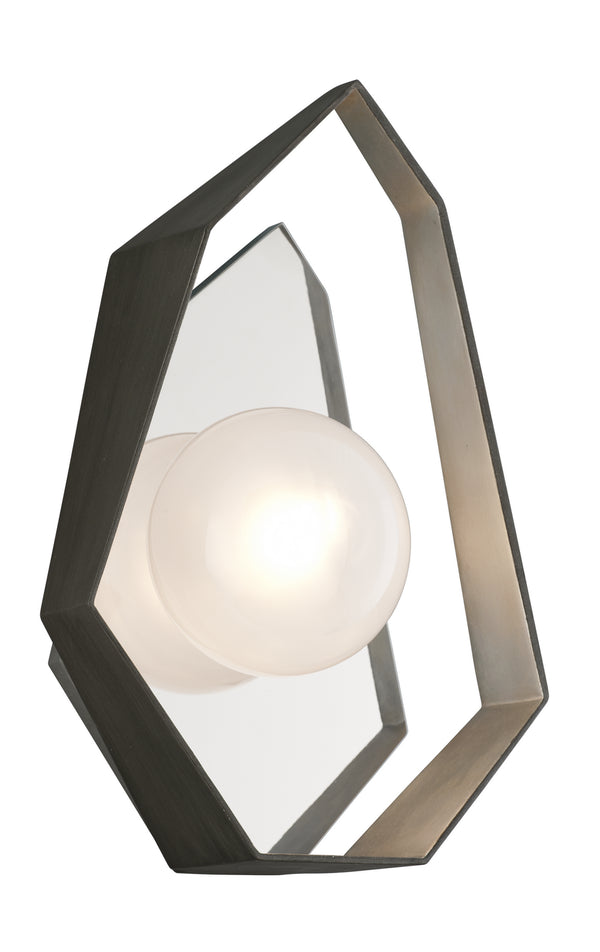 Troy Lighting - B5531 - LED Wall Sconce - Origami - Graphite With Silver Leaf from Lighting & Bulbs Unlimited in Charlotte, NC