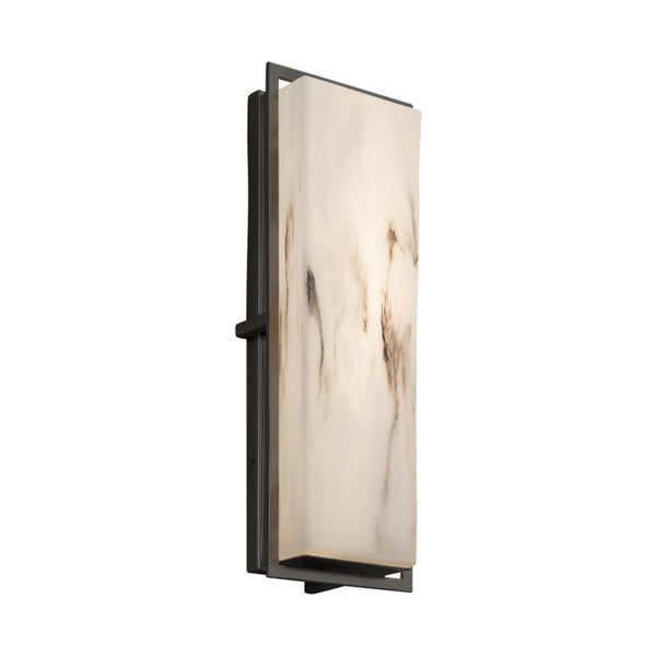 Justice Designs - FAL-7564W-MBLK - LED Wall Sconce - LumenAria - Matte Black from Lighting & Bulbs Unlimited in Charlotte, NC