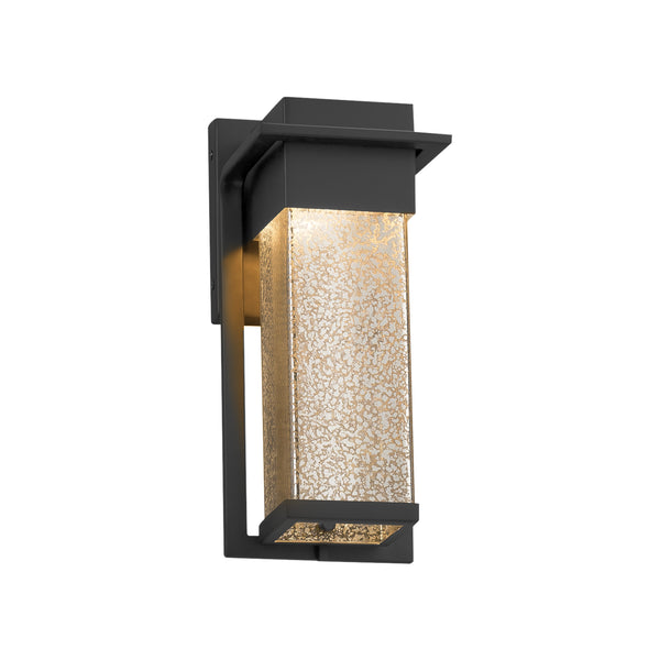 Justice Designs - FSN-7541W-MROR-MBLK - LED Wall Sconce - Fusion - Matte Black from Lighting & Bulbs Unlimited in Charlotte, NC