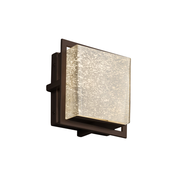 Justice Designs - FSN-7561W-MROR-DBRZ - LED Wall Sconce - Fusion - Dark Bronze from Lighting & Bulbs Unlimited in Charlotte, NC