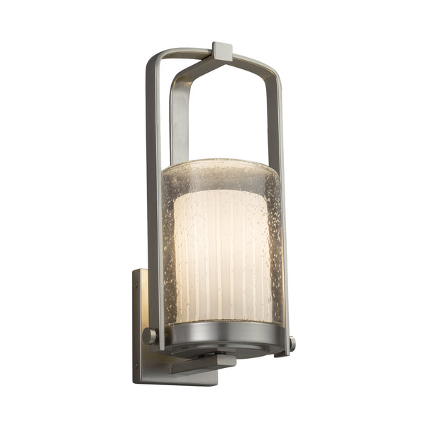 Justice Designs - FSN-7581W-10-RBON-NCKL - Wall Sconce - Fusion - Brushed Nickel from Lighting & Bulbs Unlimited in Charlotte, NC