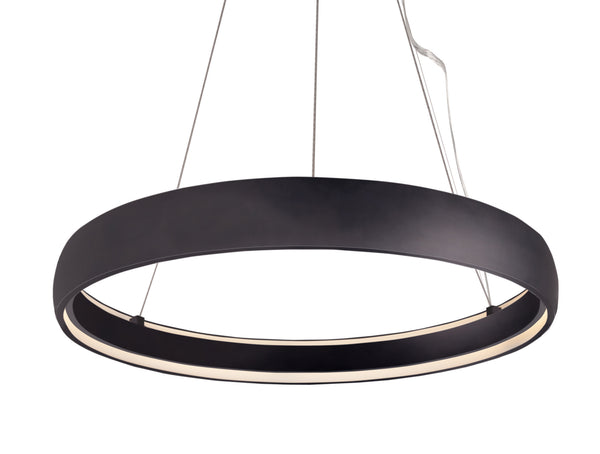 Kuzco Lighting - PD22735-BK - LED Pendant - Halo - Black from Lighting & Bulbs Unlimited in Charlotte, NC