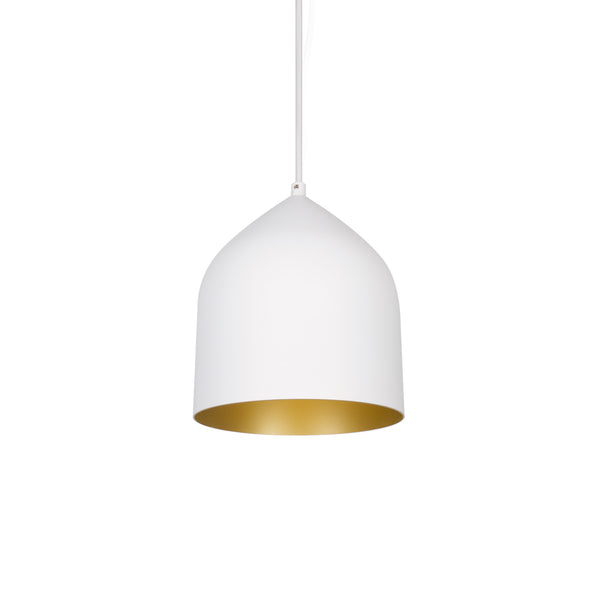 Kuzco Lighting - PD9108-WH/GD - LED Pendant - Helena - White/Gold from Lighting & Bulbs Unlimited in Charlotte, NC