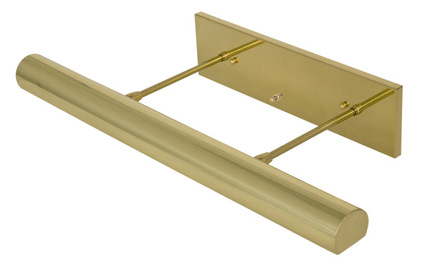 Three Light Picture Light from the Classic Contemporary Collection in Polished Brass Finish by House of Troy