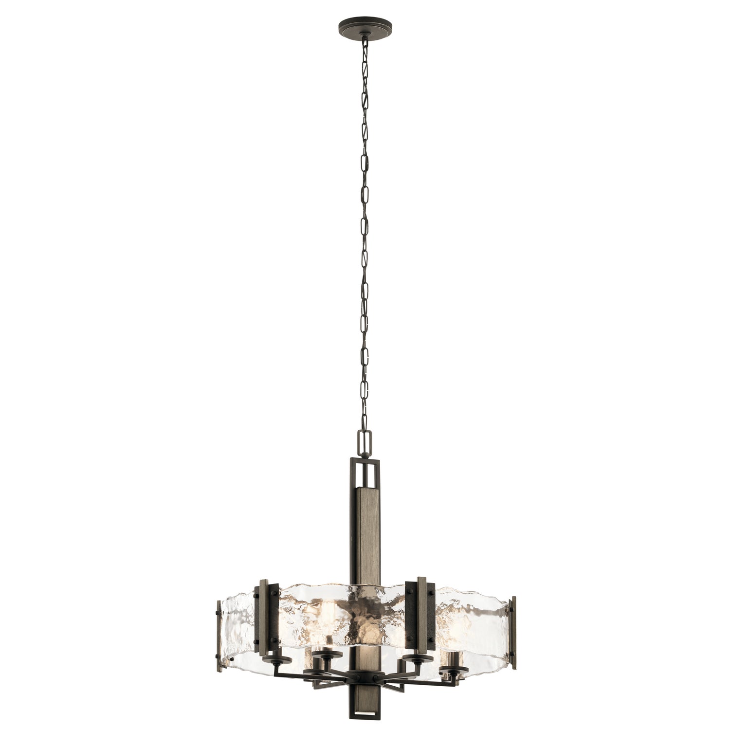 Kichler - 43895OZ - Six Light Chandelier - Aberdeen - Olde Bronze from Lighting & Bulbs Unlimited in Charlotte, NC