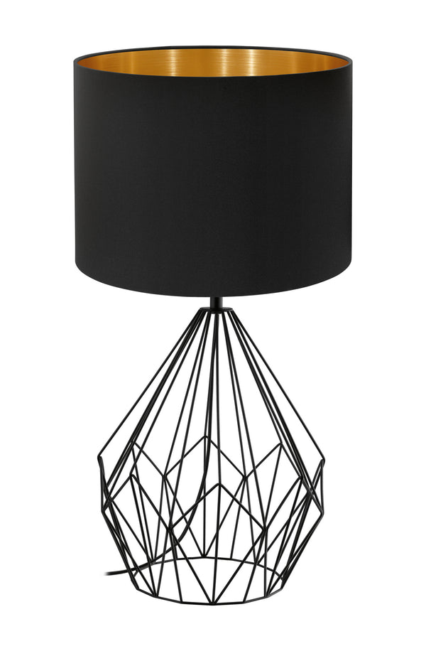 Eglo USA - 202131A - One Light Table Lamp - Pedregal 1 - Matte Black from Lighting & Bulbs Unlimited in Charlotte, NC