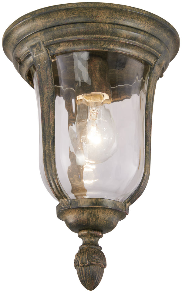 Minka-Lavery - 8999-61A - One Light Outdoor Lantern - Ardmore - Vintage Rust from Lighting & Bulbs Unlimited in Charlotte, NC