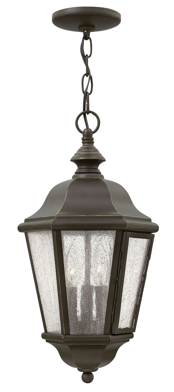 Hinkley - 1672OZ-LL - LED Hanging Lantern - Edgewater - Oil Rubbed Bronze from Lighting & Bulbs Unlimited in Charlotte, NC