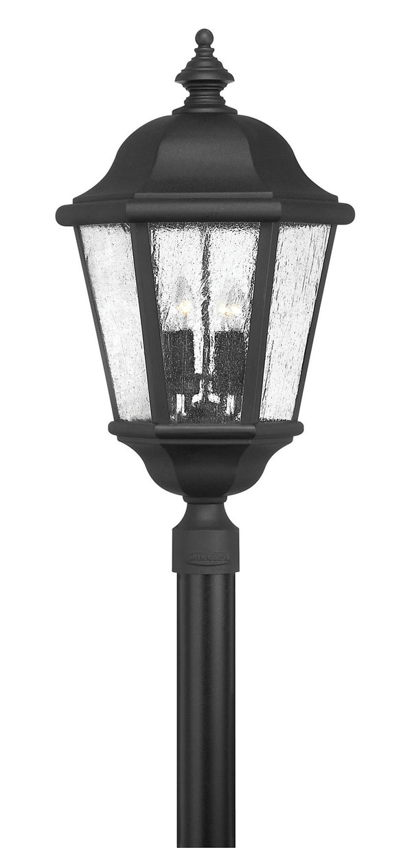 Hinkley - 1677BK-LL - LED Post Mount - Edgewater - Black from Lighting & Bulbs Unlimited in Charlotte, NC