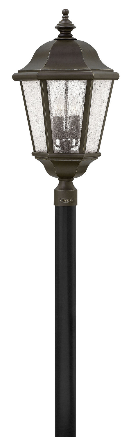 Hinkley - 1677OZ-LL - LED Post Mount - Edgewater - Oil Rubbed Bronze from Lighting & Bulbs Unlimited in Charlotte, NC