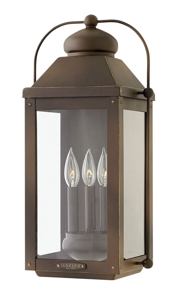Hinkley - 1855LZ-LL - LED Wall Mount - Anchorage - Light Oiled Bronze from Lighting & Bulbs Unlimited in Charlotte, NC