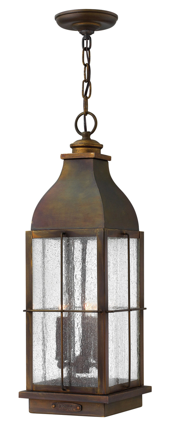 Hinkley - 2042SN-LL - LED Hanging Lantern - Bingham - Sienna from Lighting & Bulbs Unlimited in Charlotte, NC