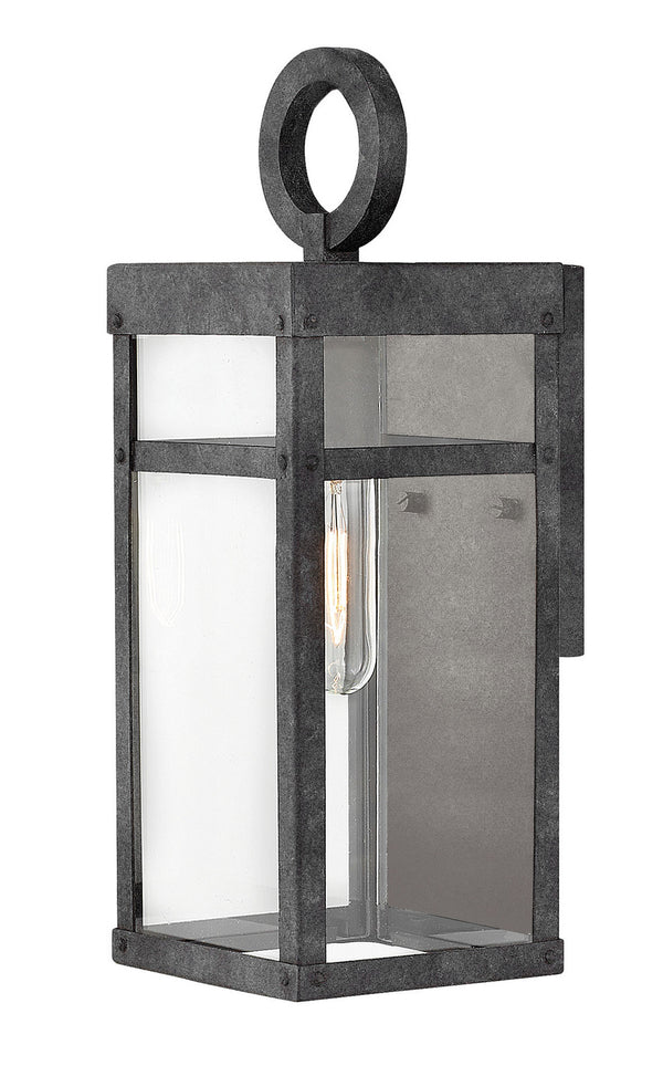 Hinkley - 2806DZ - LED Wall Mount - Porter - Aged Zinc from Lighting & Bulbs Unlimited in Charlotte, NC