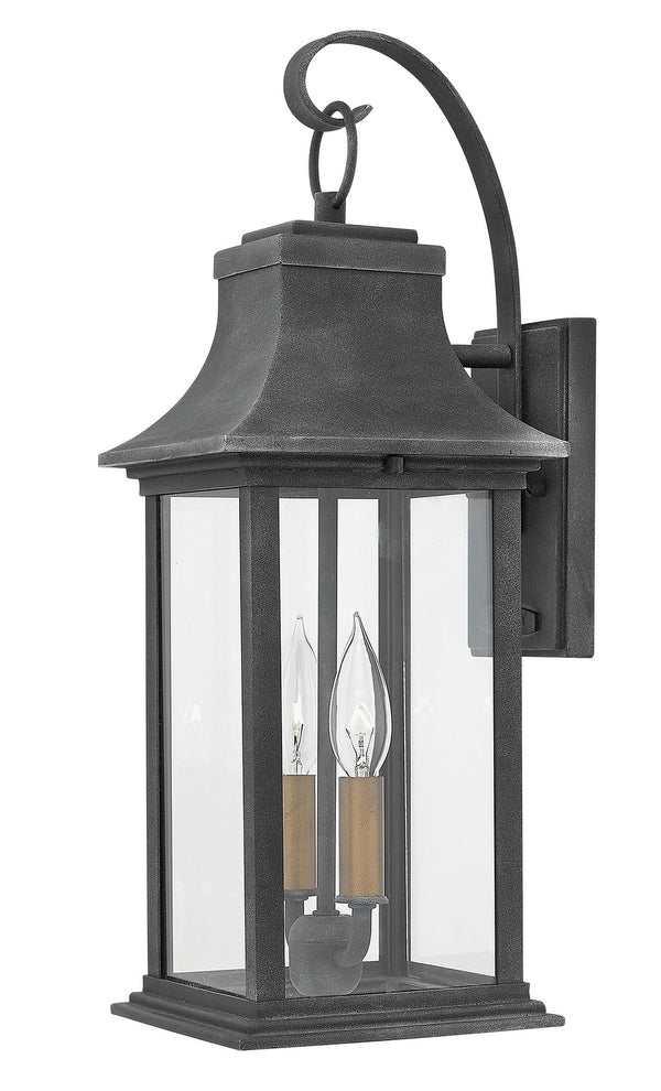 Hinkley - 2934DZ - LED Wall Mount - Adair - Aged Zinc from Lighting & Bulbs Unlimited in Charlotte, NC