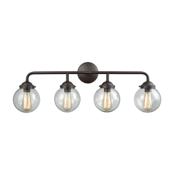 ELK Home - CN129411 - Four Light Vanity - Beckett - Oil Rubbed Bronze from Lighting & Bulbs Unlimited in Charlotte, NC