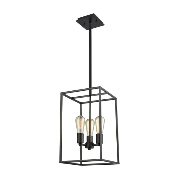 ELK Home - CN15831 - Three Light Chandelier - Williamsport - Oil Rubbed Bronze from Lighting & Bulbs Unlimited in Charlotte, NC