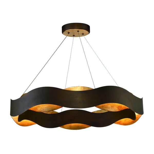 Eurofase - 31384-018 - LED Chandelier - Vaughan - Bronze from Lighting & Bulbs Unlimited in Charlotte, NC