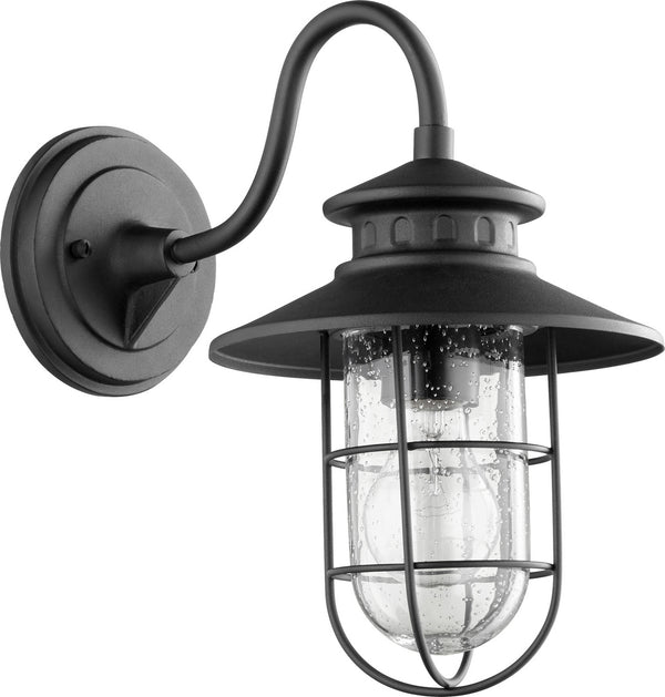 Quorum - 7696-69 - One Light Outdoor Lantern - Moriarty - Textured Black from Lighting & Bulbs Unlimited in Charlotte, NC