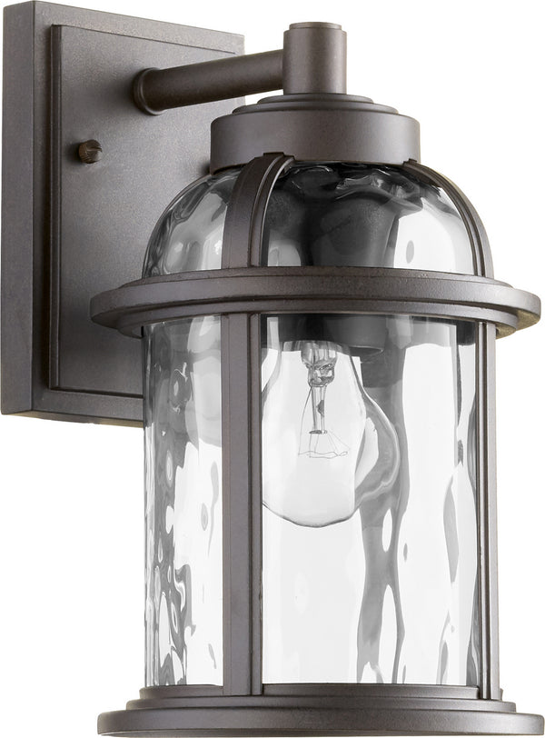 Quorum - 7760-86 - One Light Outdoor Lantern - Winston - Oiled Bronze from Lighting & Bulbs Unlimited in Charlotte, NC