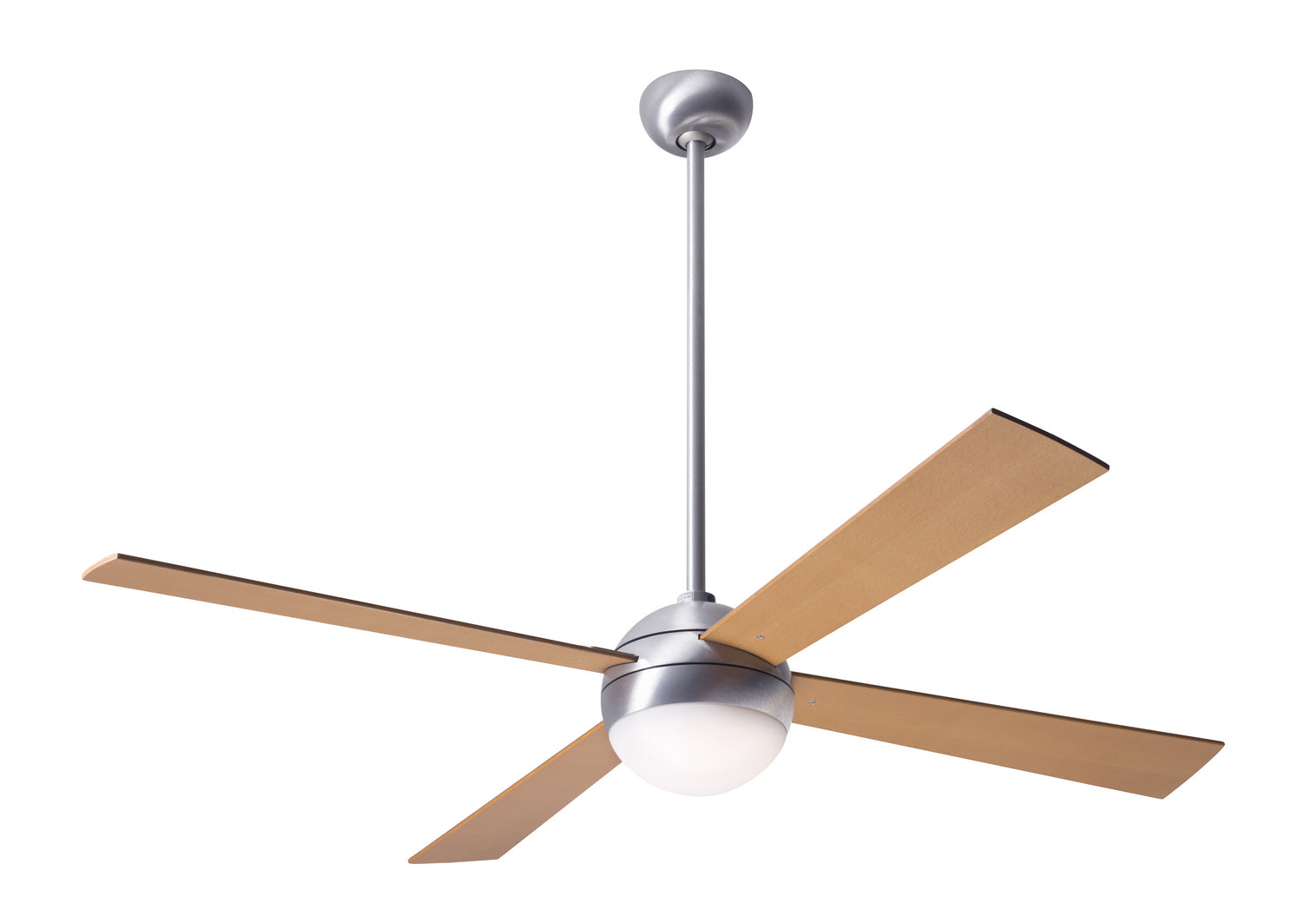 Modern Fan Co - BAL-BA-52-MP-652-003 - 52" Ceiling Fan - Ball - Brushed Aluminum from Lighting & Bulbs Unlimited in Charlotte, NC