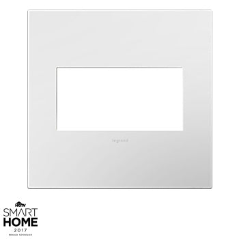 Legrand - AWP2GWHW10 - Gang Wall Plate - Adorne - Gloss White from Lighting & Bulbs Unlimited in Charlotte, NC