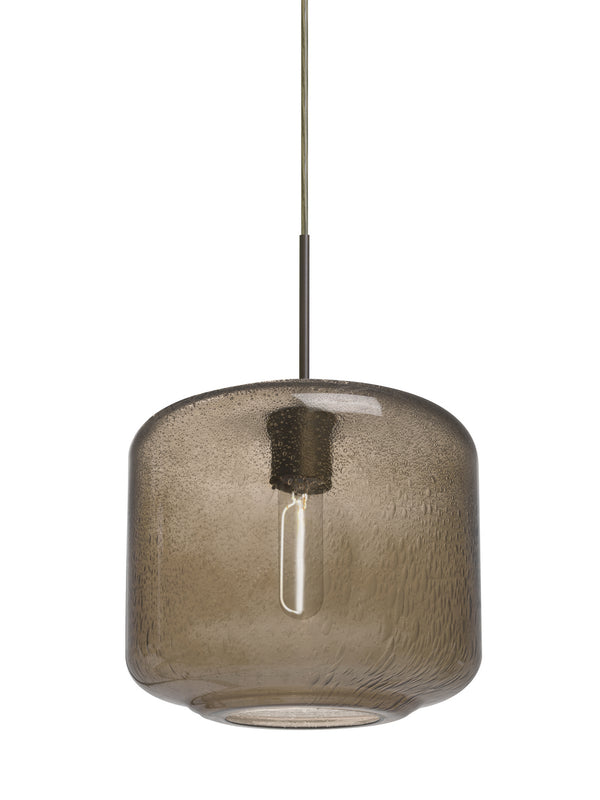 Besa - 1JT-NILES10SM-EDIL-BR - One Light Pendant - Niles - Bronze from Lighting & Bulbs Unlimited in Charlotte, NC