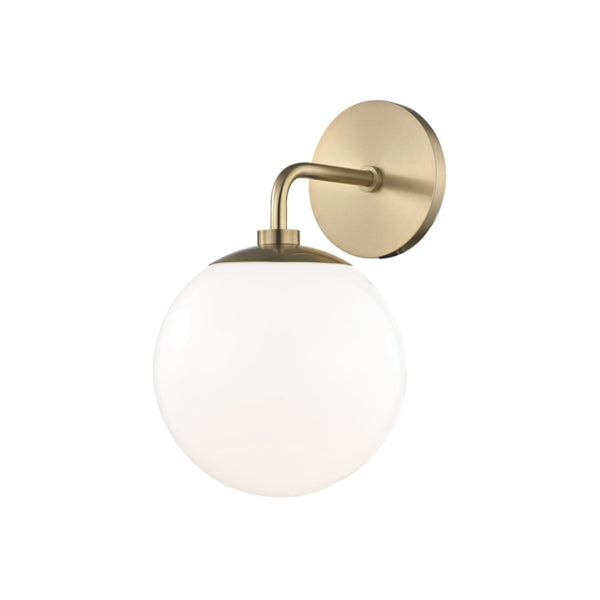 Mitzi - H105101-AGB - One Light Wall Sconce - Stella - Aged Brass from Lighting & Bulbs Unlimited in Charlotte, NC