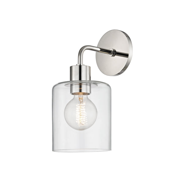 Mitzi - H108101-PN - One Light Wall Sconce - Neko - Polished Nickel from Lighting & Bulbs Unlimited in Charlotte, NC