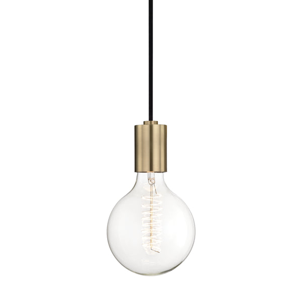 Mitzi - H109701-AGB - One Light Pendant - Ava - Aged Brass from Lighting & Bulbs Unlimited in Charlotte, NC