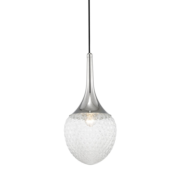 Mitzi - H114701B-PN - One Light Pendant - Bella - Polished Nickel from Lighting & Bulbs Unlimited in Charlotte, NC