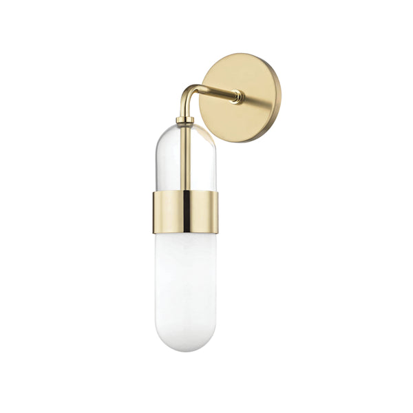 Mitzi - H126101-PB - LED Wall Sconce - Emilia - Polished Brass from Lighting & Bulbs Unlimited in Charlotte, NC