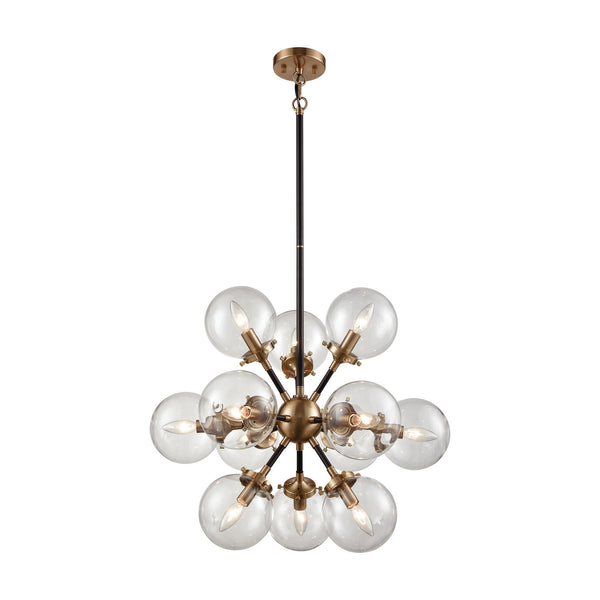 ELK Home - 14434/12 - 12 Light Chandelier - Boudreaux - Antique Gold from Lighting & Bulbs Unlimited in Charlotte, NC
