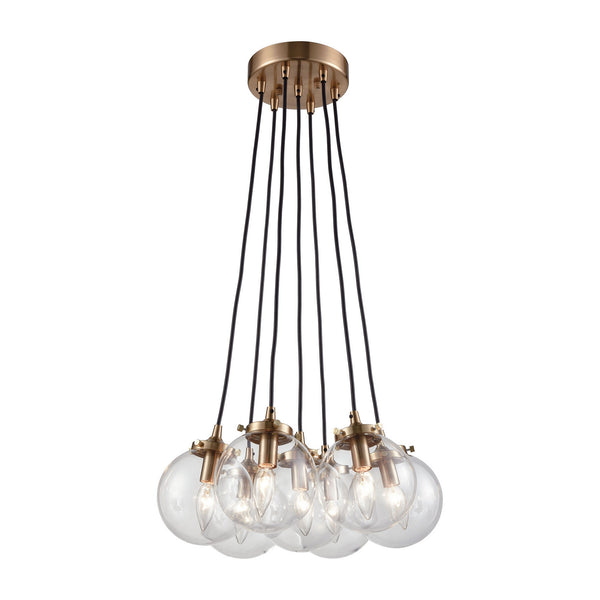 ELK Home - 14465/7 - Seven Light Chandelier - Boudreaux - Antique Gold from Lighting & Bulbs Unlimited in Charlotte, NC